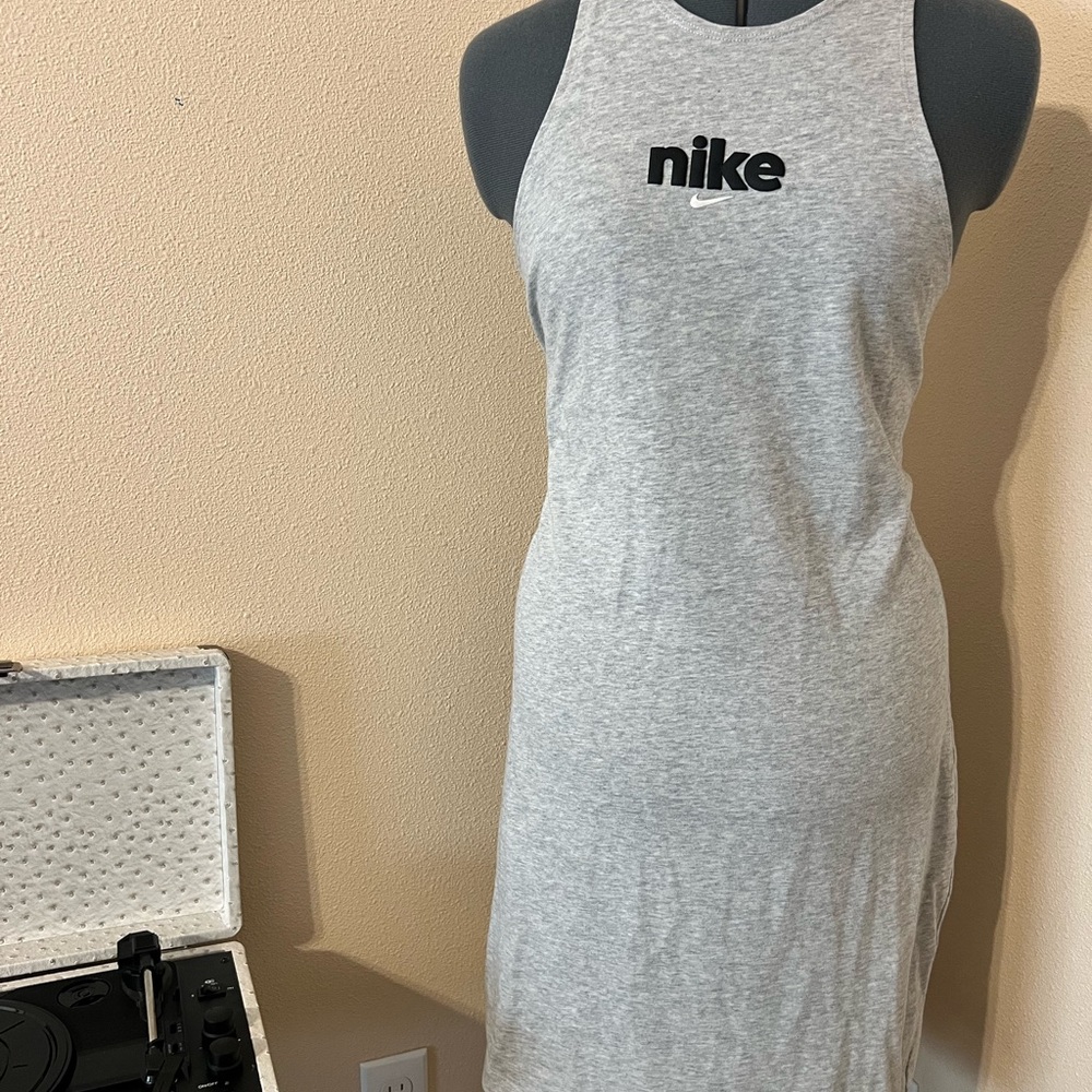 Nike Gray Sleeveless Dress